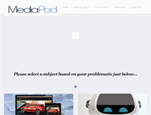 Tablet Screenshot of mediapod.net